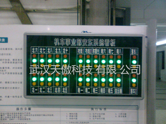 上海andon安燈系統電子看板按鈕盒2